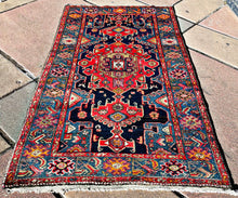 1950 PERSIAN TARUM RUG 4’ 1” x 7’ 3” (MED.FEA.160)