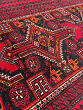 1940 PERSIAN KHORASSAN BALUCH RUG 3’ 2” x 6’ 2” (MED.2324)