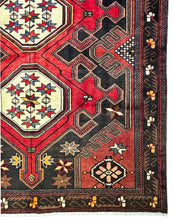 1950 PERSIAN SHAHSAVAN RUG 4’ 8” x 6’ 10” (MED.29)