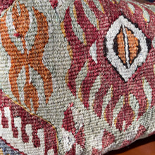 1950 TURKISH KILIM PILLOW 12x18 (PIL.1138)