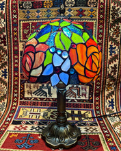 Exquisite Handmade Stained Glass Tiffany Style Table Lamp (LGHT.234)