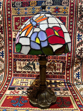 Exquisite Dragonfly Handmade Stained Glass Tiffany Style Table Lamp (LGHT.232)