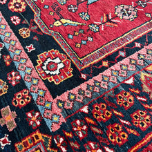 1930 PERSIAN TAFRESH RUG 4’ 1” x 6’ 6” (MED.FEA.3156)