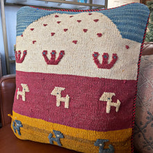 PERSIAN GABBEH KILIM PILLOW 18x18 (PIL.202)