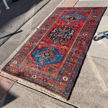 1930 PERSIAN BIDJAR RUG 4’ 3” x 7’ 9” (MED.FEA.155)