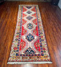 1950 PERSIAN SARAB RUG 3’ x 9’ 6” (RUN.FEA.175)