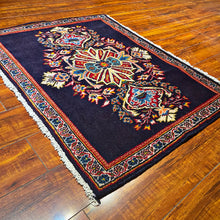 1950 PERSIAN KASHAN RUG 2’ 5” x 2’ 11” (SMA.1319)