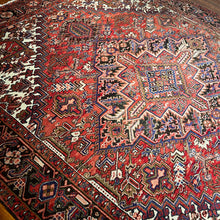 1950 PERSIAN HERIZ RUG 8’ 5” x 9’ 10” (LARG.55)