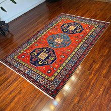 1930 CAUCASIAN SHIRVAN RUG 4’ 4” x 6’ 7” (MED.FEA.275)