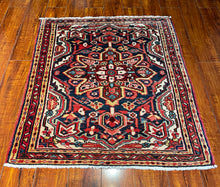 1950 PERSIAN HERIZ RUG 2’ 8” x 3’ 3” (SMA.FEA.5213)