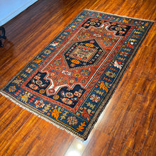 1930 PERSIAN ZANJAN RUG 3’ 10” x 6’ 2” (FEA.MED.92)