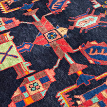 1950 PERSIAN BORUJERD RUG 4’ 5” x 6’ 10” (MED.FEA.60)