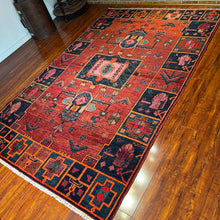 1940 PERSIAN LORI RUG 5’ 4” x 8’ 3” (MED.FEA.50)