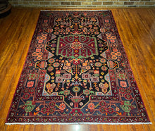 1940 PERSIAN NAHAVAND RUG 4’ 6” x 7’ 9” (MED.52)