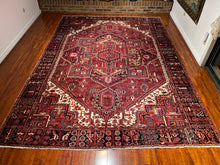 1950 PERSIAN HERIZ RUG 8’ 3” x 11’ 6” (LARG.52)