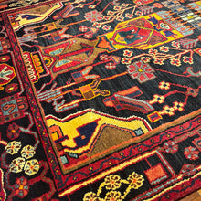 1950 PERSIAN NAHAVAND RUG 4’ 6” x 6’ 9” (MED.57)