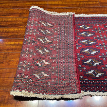 1950 PERSIAN TORKAMAN RUG 2’ 1” x 4’ 4” (SMA.7017)