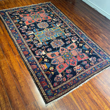 1930 PERSIAN KARADAGH RUG 4’ 2” x 6’ 10” (MED.FEA.235)