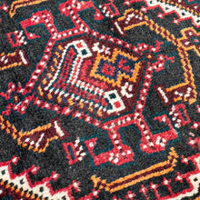 1950 PERSIAN SHIRAZ RUG 3’ 2” x 5’ 2” (MED.290)