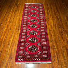 1990 PERSIAN TURKOMAN RUG 2’ x 6’ 3” (RUN.971)