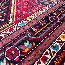 1970 TUYSERKAN RUG 4’ 4” x 4’ 2” (MED.FEA.6171)