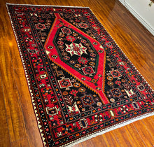 1950 PERSIAN SHAHSAVAN RUG 4’ 10” x 7’ (MED.77)