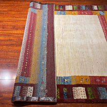 1980 PERSIAN GABBEH RUG 5’ 2” x 6’ 6” (MED.1894)