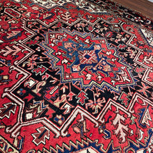 1950 PERSIAN HERIZ RUG 7’ 1” x 9’ (LARG.62)