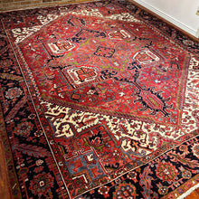 1950 PERSIAN HERIZ RUG 9’ 10” x 12’ 10” (LARG.47)