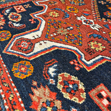 1930 PERSIAN ZANJAN RUG 3’ 10” x 6’ 2” (FEA.MED.92)