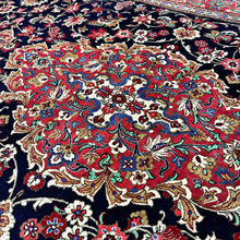 1970 PERSIAN QOM SILK RUG 3’ 3” x 5’ (MED.FEA.200)