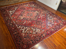 1950 PERSIAN HERIZ RUG 8’ 5” x 9’ 10” (LARG.55)