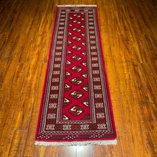 1990 PERSIAN TURKOMAN RUG 2’ x 6’ 5” (RUN.987)