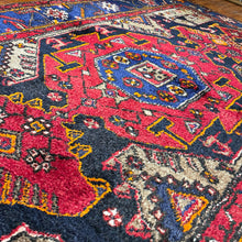 1950 PERSIAN TARUM RUG 4’ 6” x 6’ 8” (MED.FEA.1265)