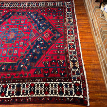 1950 PERSIAN BAKHTIARI RUG 7’ x 10’ 2” (LARG.293)