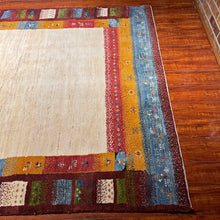 1980 PERSIAN GABBEH RUG 5’ 2” x 6’ 6” (MED.1894)