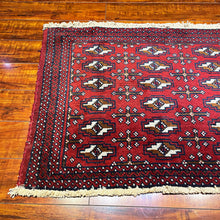 1950 PERSIAN TORKAMAN RUG 2’ 1” x 4’ 4” (SMA.7017)