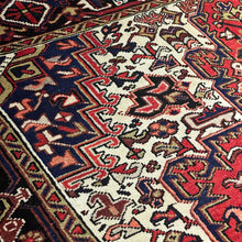 1950 PERSIAN HERIZ RUG 7’ 5” x 9’ 1” (LARG.61)