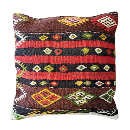 Handmade Turkish Kilim Pillow Cover 20x20 in. (Pil.8011)