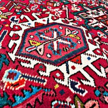 1950 PERSIAN KARAJA RUG 2’ 3” x 2’ 9” (SMA.5211)