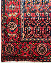 1940 PERSIAN BORUJERD RUG 4’ 9” x 6’ 9” (MED.81)