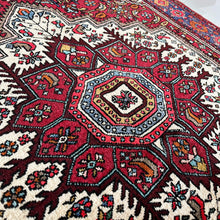 1960 BIDJAR RUG 3’ 4” x 5’ (MED.FEA.1140)