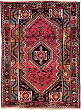 1950 SHIRAZ RUG 3’ 8” x 5’ (MED.282)