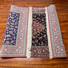 1970 PERSIAN QOM SILK RUG 3’ 3” x 5’ (MED.FEA.200)