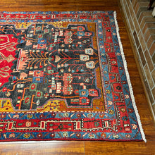 1940 PERSIAN NAHAVAND RUG 4’ 7” x 7’ 9” (MED.59)