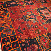 1940 PERSIAN LORI RUG 5’ 4” x 8’ 3” (MED.FEA.50)