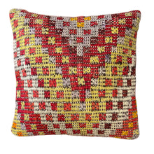 Handmade Turkish Kilim Pillow Cover 16x16 in. (Pil.8051)