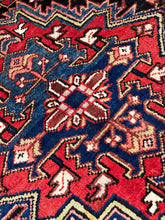 1950 PERSIAN HERIZ RUG 7’ 1” x 9’ (LARG.62)