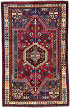 1950 SHIRAZ RUG 3’ 3” x 5’ (MED.195)