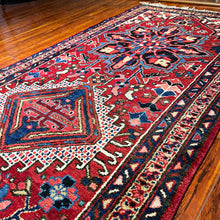 1950 PERSIAN HERIZ RUG 3’ 3” x 12’ 2” (RUN.FEA.320)